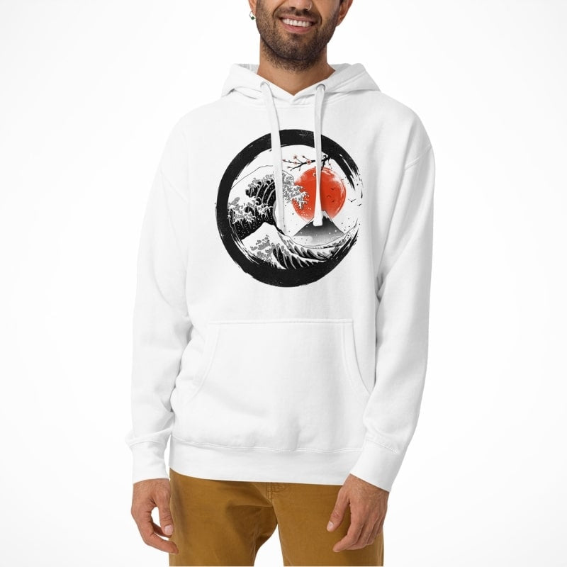 Japanse Hoodie - Enso Kanagawa