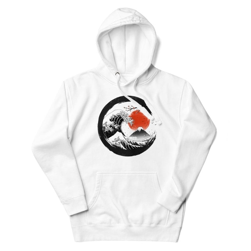 Japanse Hoodie - Enso Kanagawa S