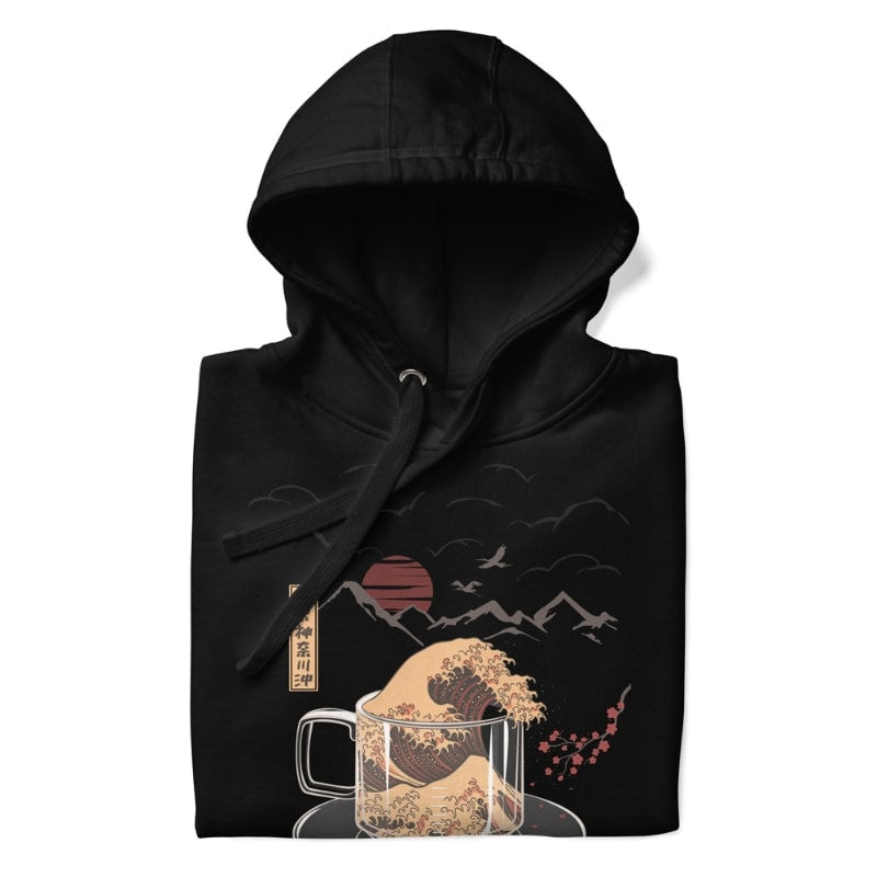 Japanse Hoodie - Kanagawa Coffee