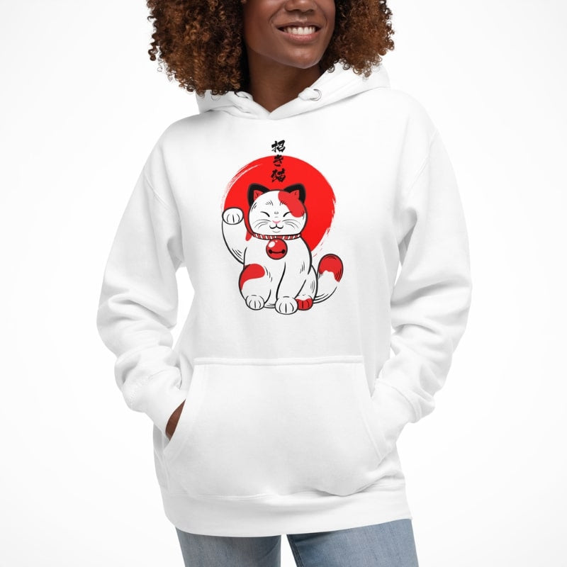 Japanse Hoodie - Lucky Cat