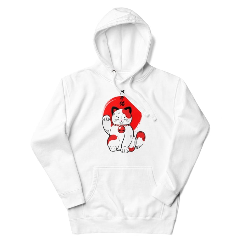 Japanse Hoodie - Lucky Cat S