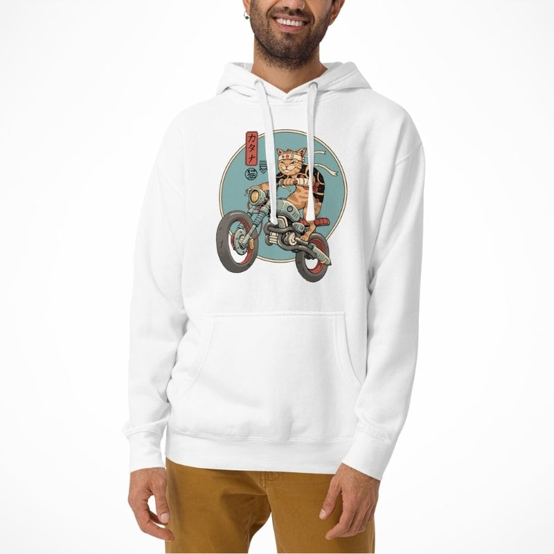 Japanse Hoodie - Neko Rider