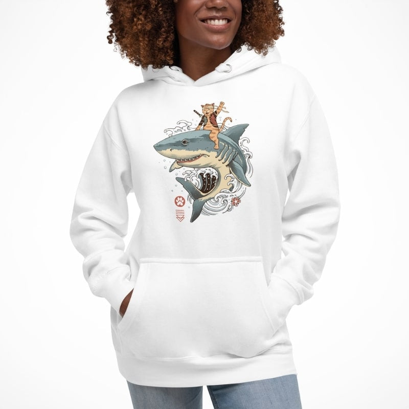 Japanse Hoodie - Neko Shark
