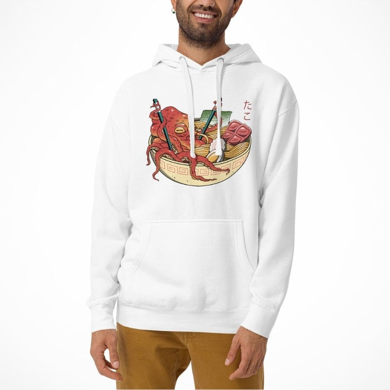 Japanse Hoodie - Octopus Ramen