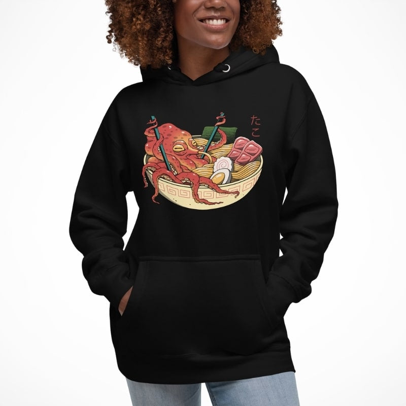 Japanse Hoodie - Octopus Ramen
