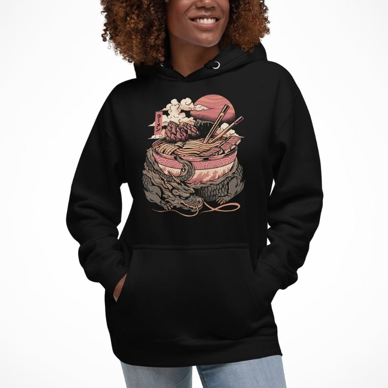 Japanse Hoodie - Ramen Draak