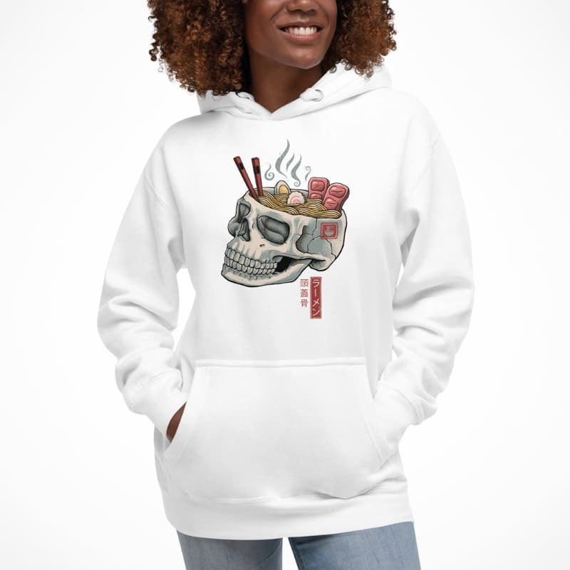 Japanse Hoodie - Ramen Skull
