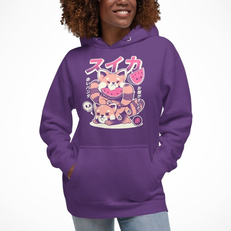 Japanse Hoodie - Rode Panda