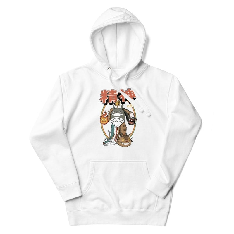 Japanse Hoodie - Seishin S / Wit