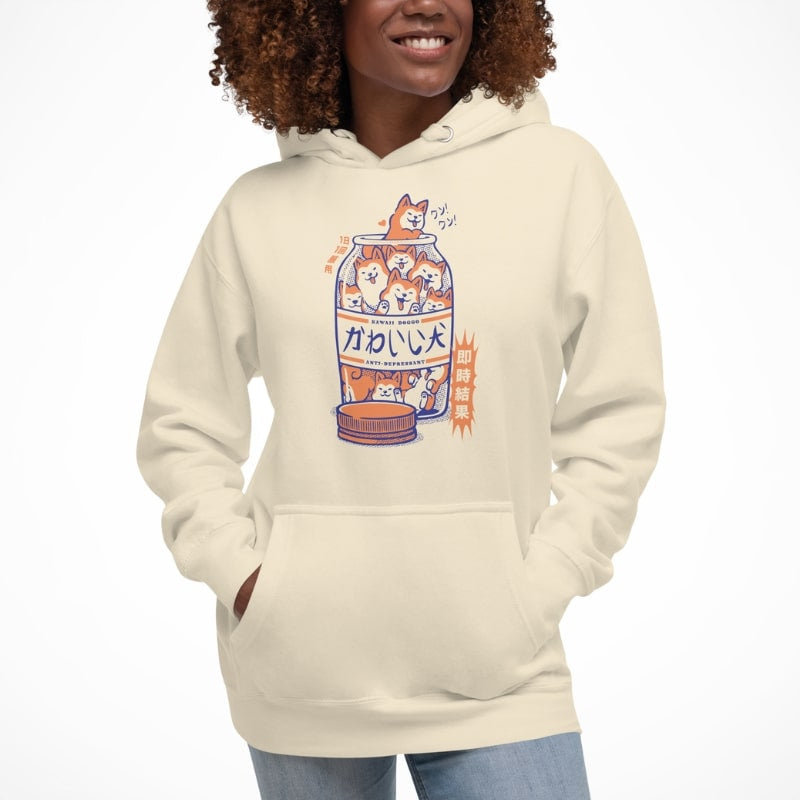 Japanse Hoodie - Shiba Anti-Depression