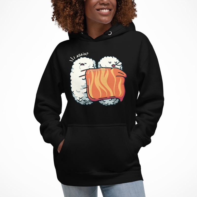 Japanse Hoodie - Sleeping Sushi