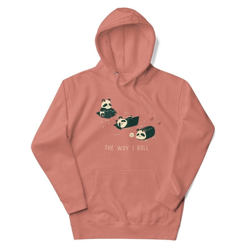 Japanse Hoodie - Sushi Roll S / Roségoud