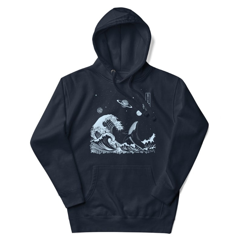 Japanse Hoodie - The Great Universe S