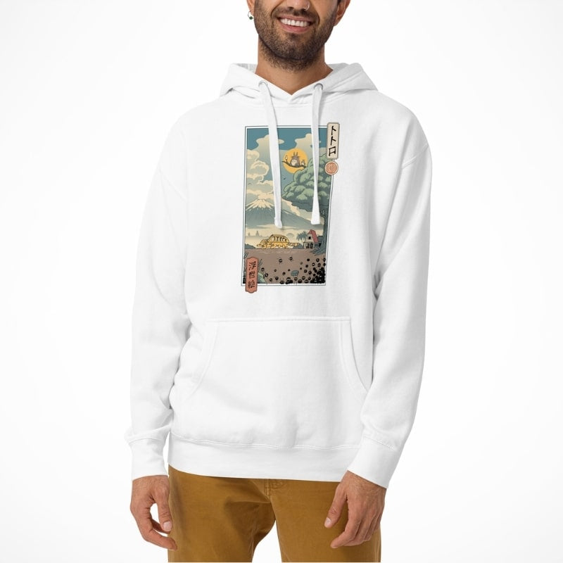 Japanse Hoodie - Ukiyo-e Forest Rangers