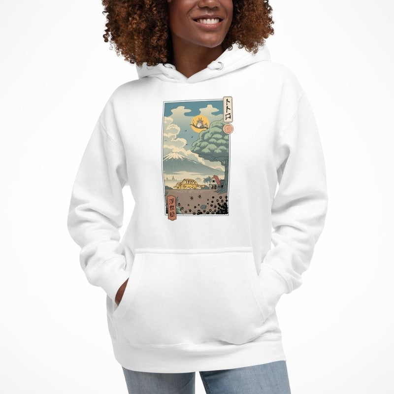 Japanse Hoodie - Ukiyo-e Forest Rangers