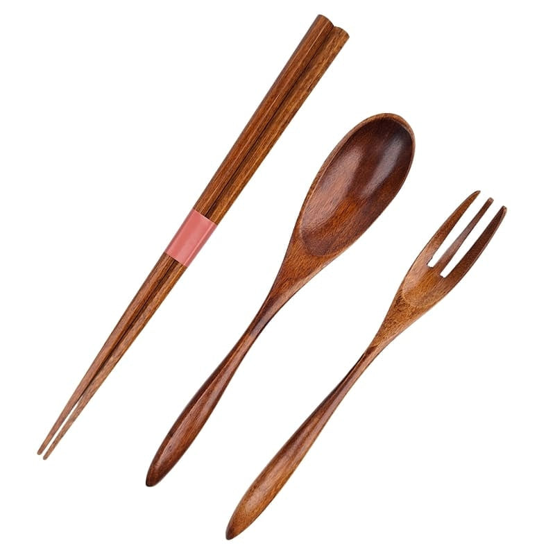 Japanse Houten Bestekset