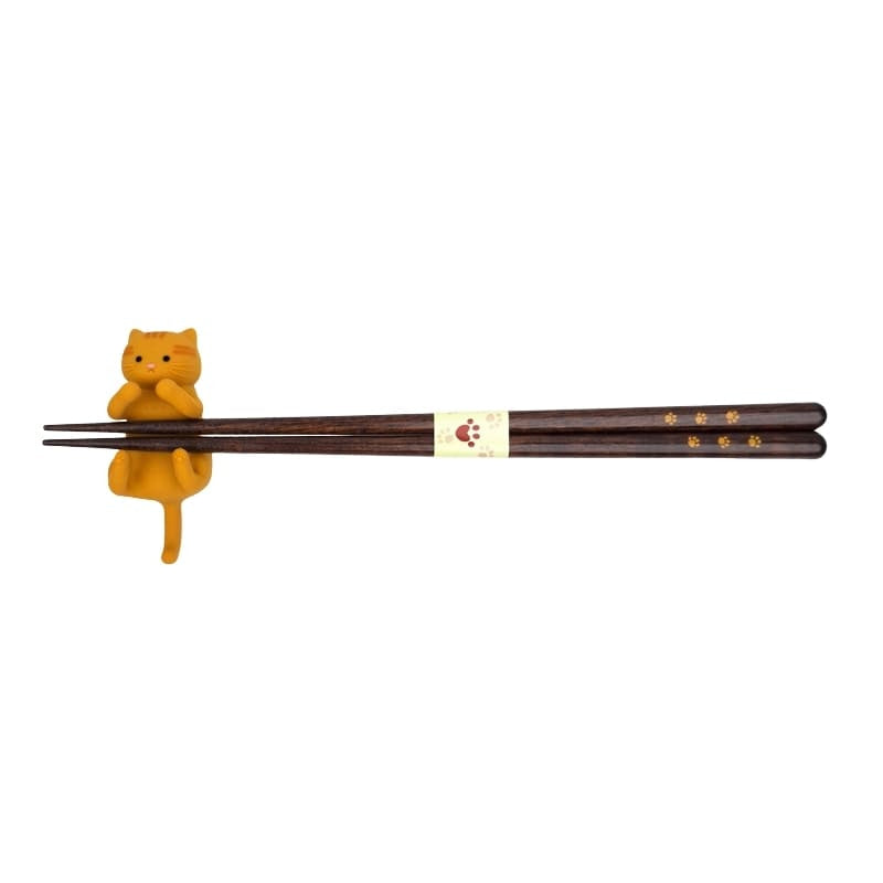 Japanse Kawaii Eetstokjes – Rode Kat