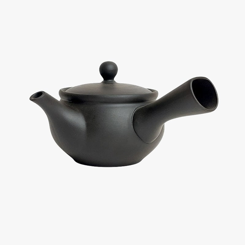 Japanse Keramische Theepot - Kyusu Zwart