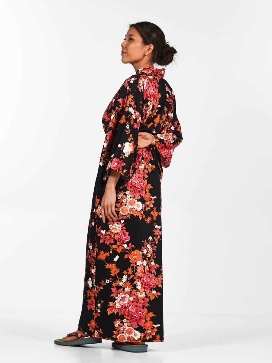 Japanse Kimono Dames - Sakura to Botan One Size