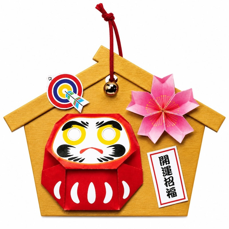 Japanse Knutselset Hangdecoratie - Ema & Daruma