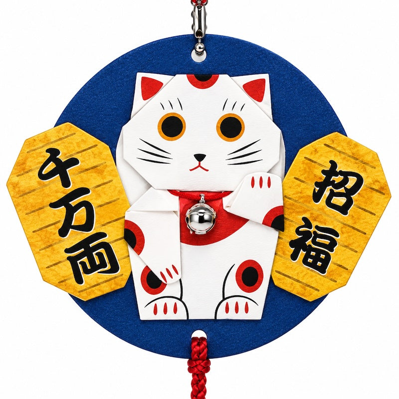 Japanse Knutselset Hangdecoratie - Maneki Neko