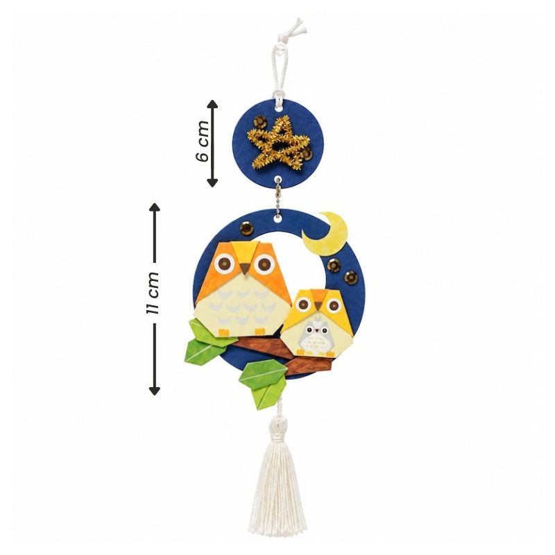 Japanse Knutselset Hangdecoratie - Uilen