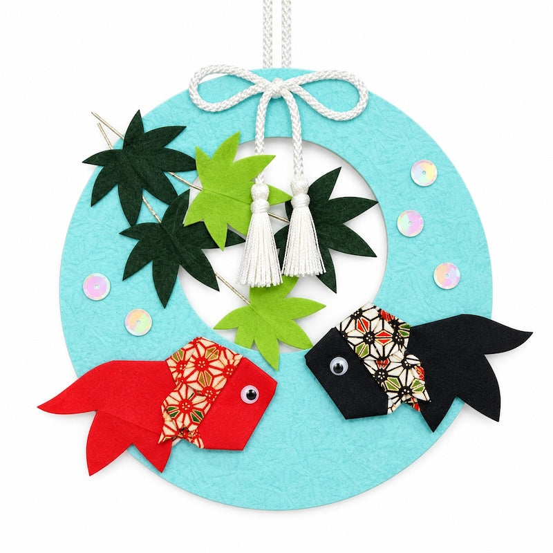Japanse Knutselset Hangdecoratie - Vissen