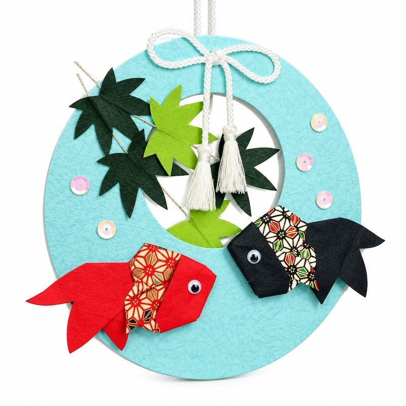 Japanse Knutselset Hangdecoratie - Vissen