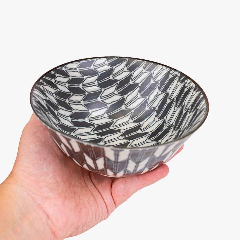 Japanse Kom – Yagasuri Motief