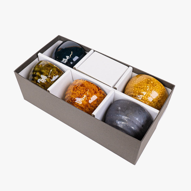 Japanse Kopjes Set – Hannari 5 Stuks
