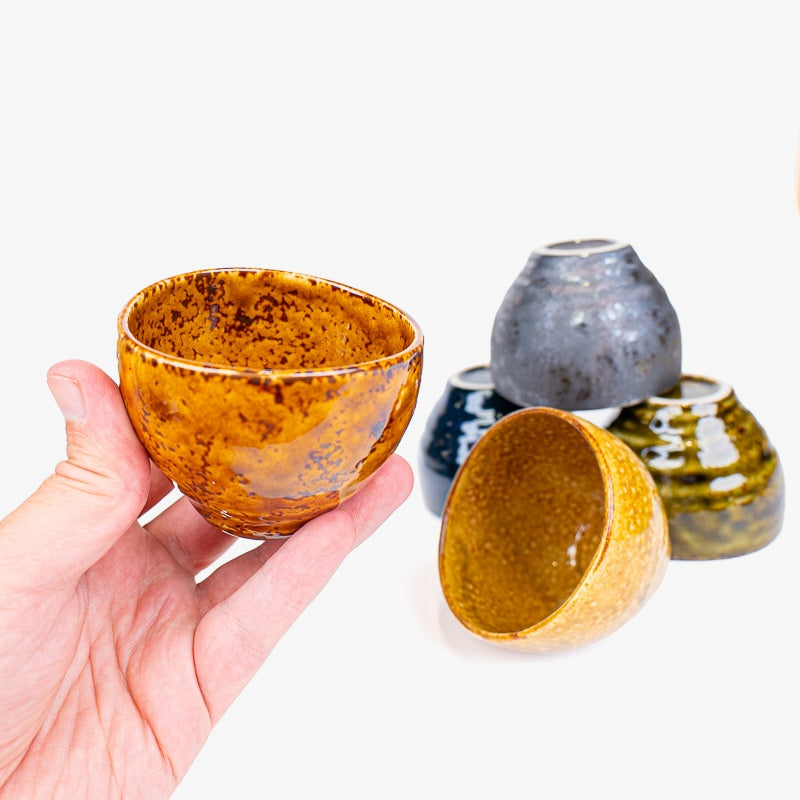 Japanse Kopjes Set – Hannari 5 Stuks