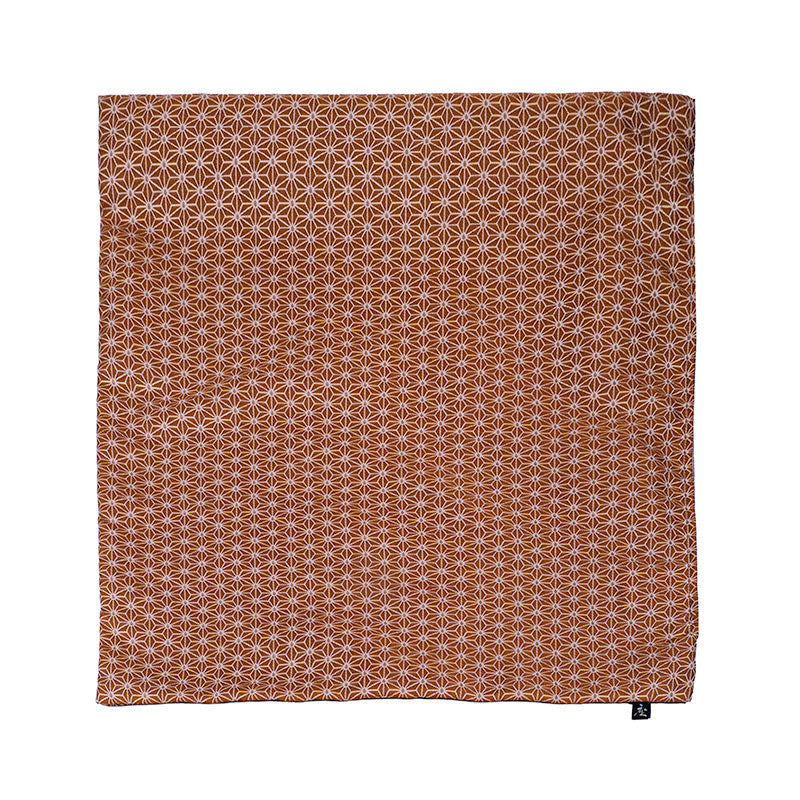Japanse Kussenhoes - Asanoha Oranje 50x50 cm