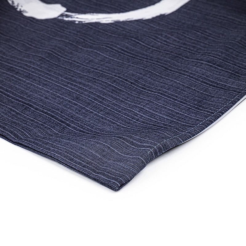 Japanse Kussenhoes - Ensō Blauw 50x50 cm