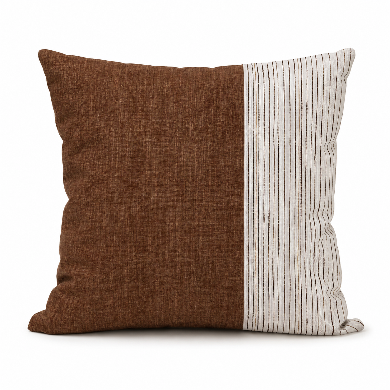 Japanse Kussenhoes - Sensuji Koffie 45x45 cm