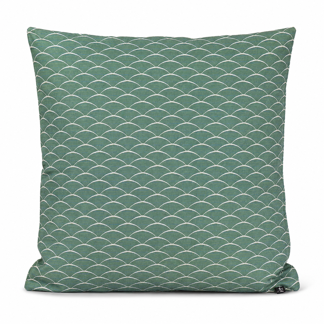 Japanse Kussenhoes Tsumugi Stof Groen - 50x50 cm