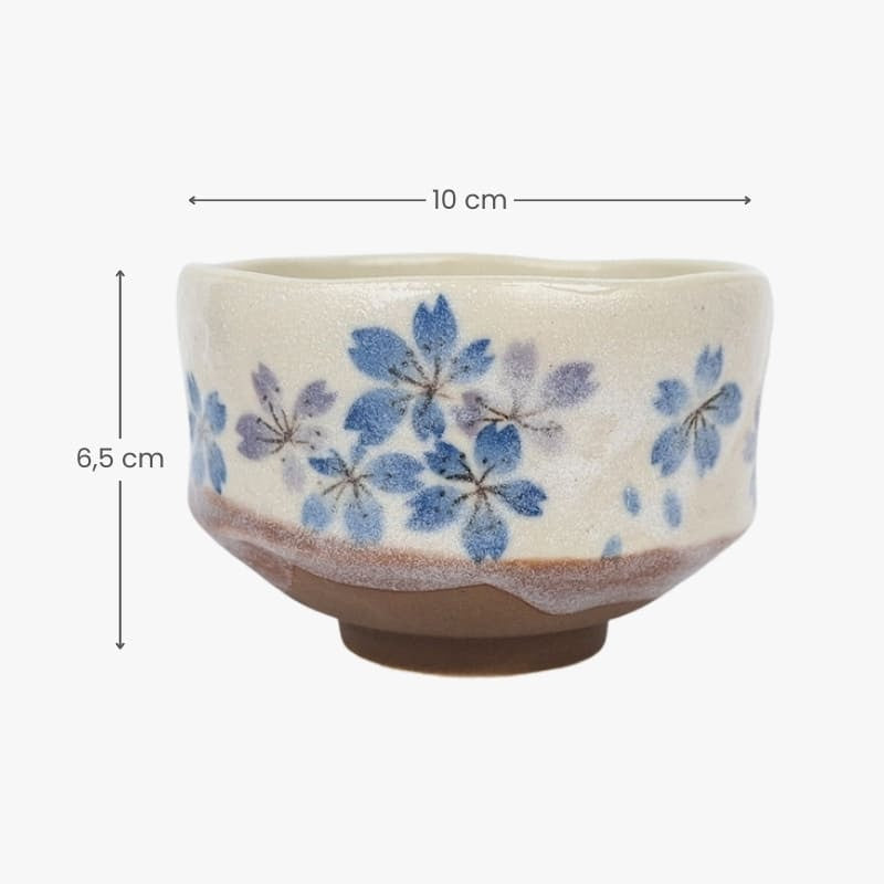 Japanse Matcha Kom – Sakura Blauw