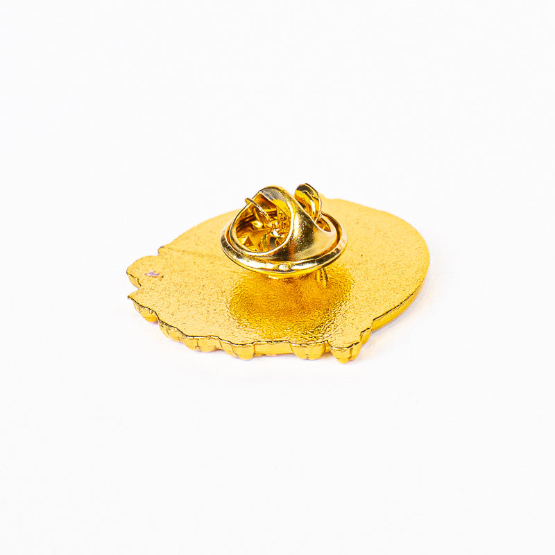 Japanse Metalen Pin – Pagode Fuji & Sakura