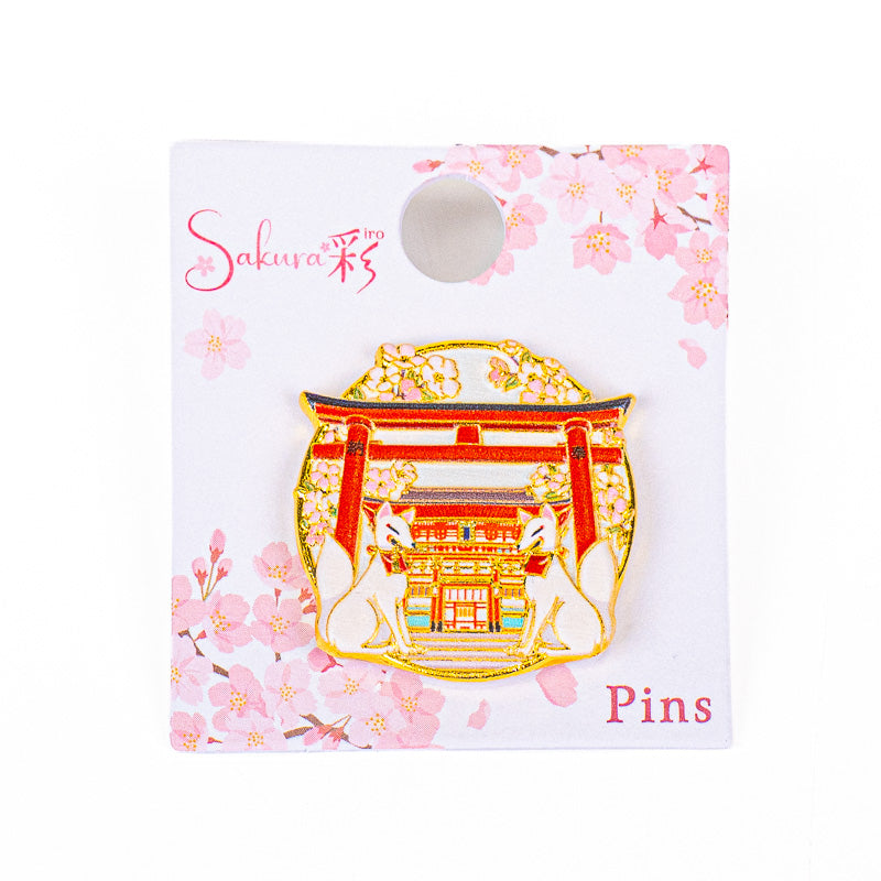 Japanse Metalen Pin – Torii-poort