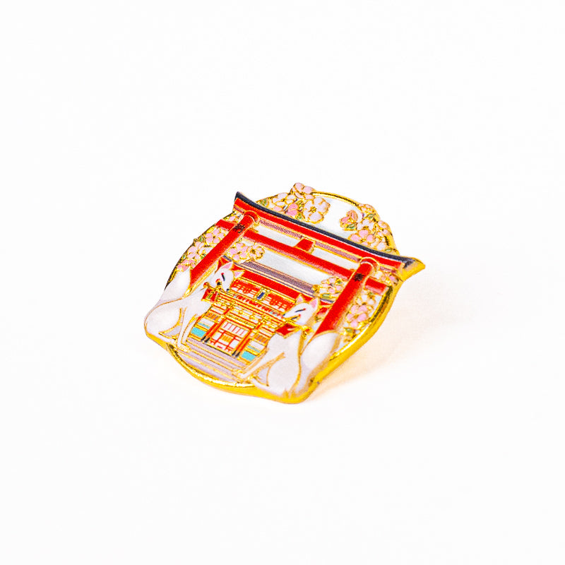 Japanse Metalen Pin – Torii-poort