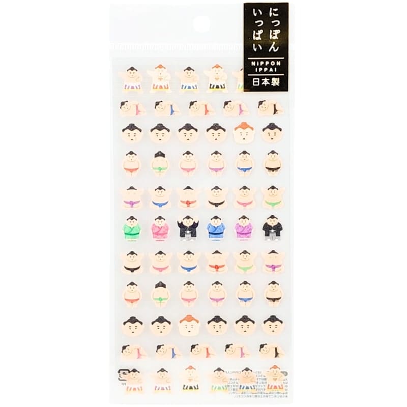 Japanse Mini Stickers - Sumo