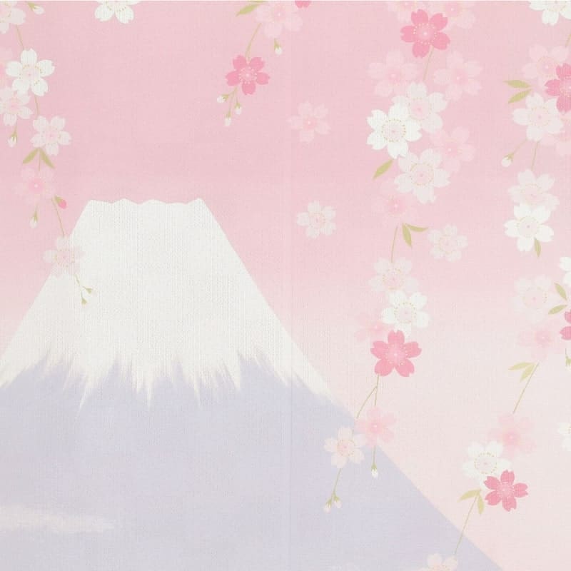 Japanse Noren Gordijn - Fuji Sakura 85 x 150 cm