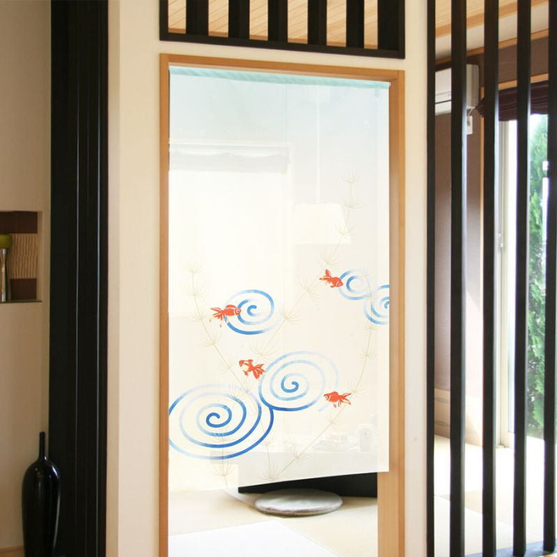 Japanse Noren Gordijn - Kingyo 85 x 150 cm