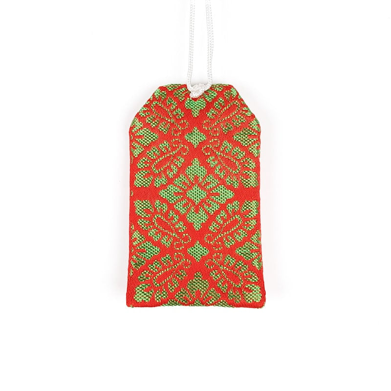 Japanse Omamori - Mitsudomoe Rood
