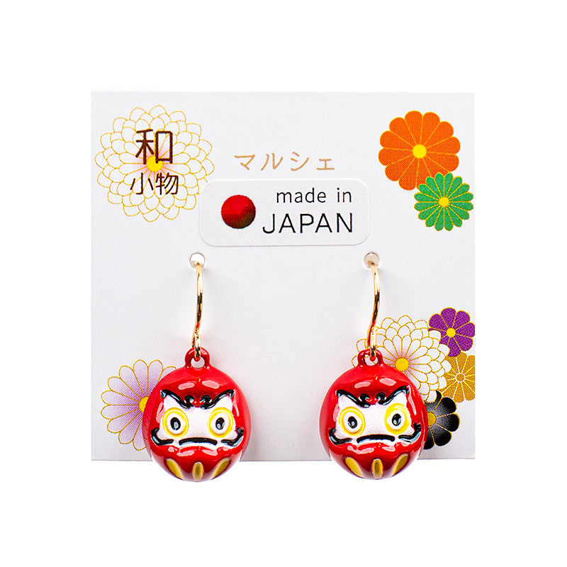 Japanse Oorbellen - Kleine Daruma