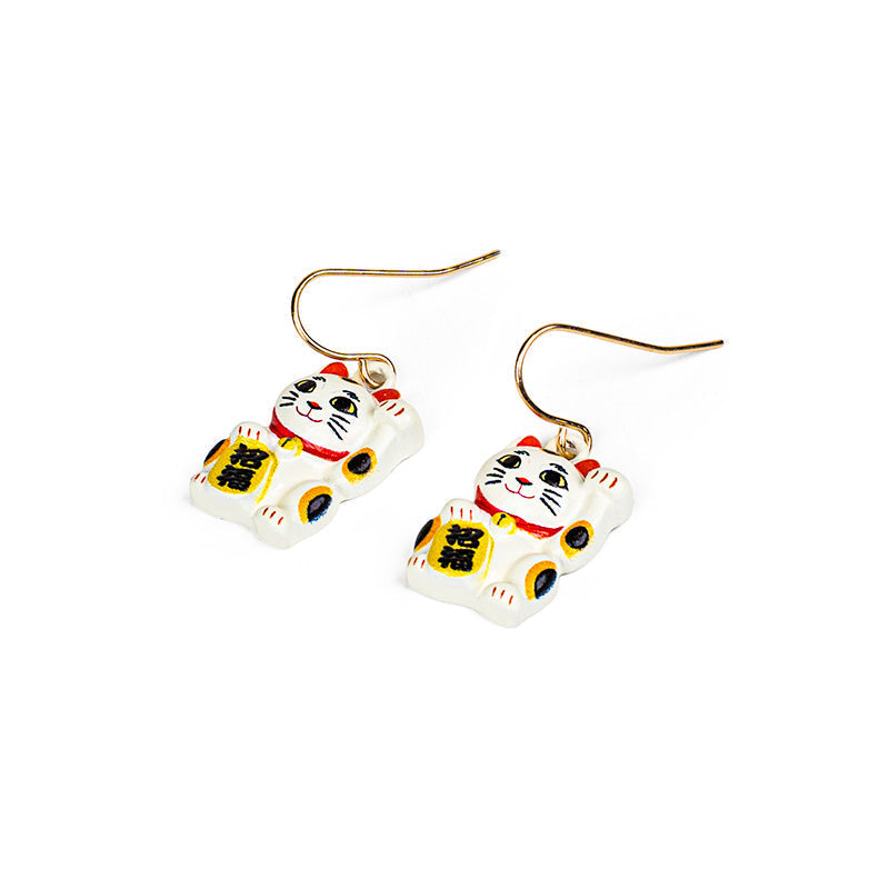 Japanse Oorbellen - Maneki Neko