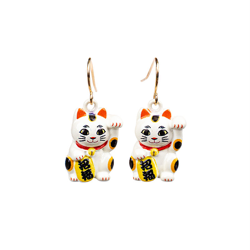 Japanse Oorbellen - Maneki Neko