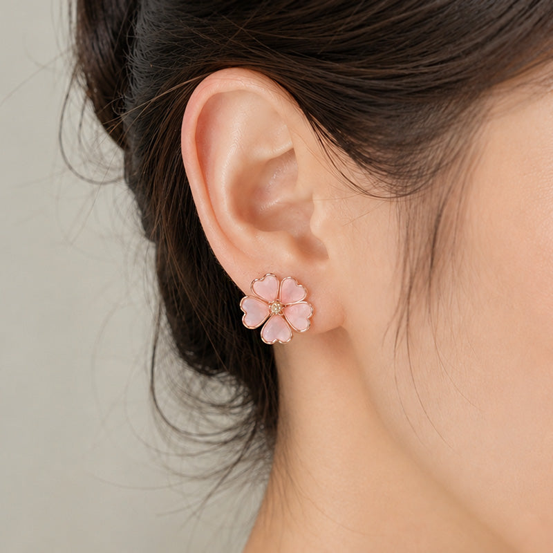 Japanse Oorbellen – Sakura Bloesem