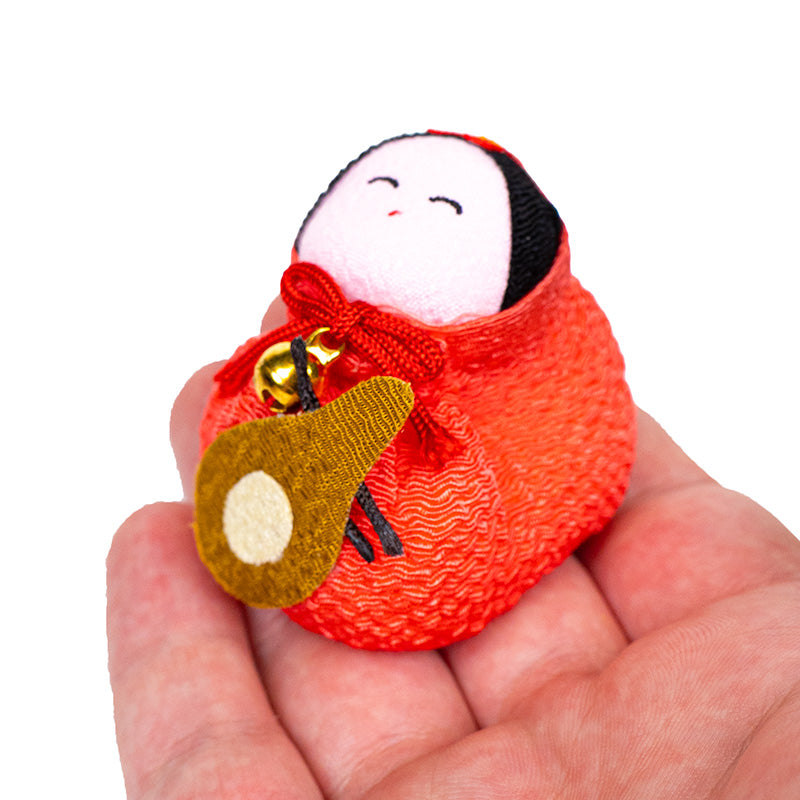 Japanse Otedama Pop Chirimen Benten