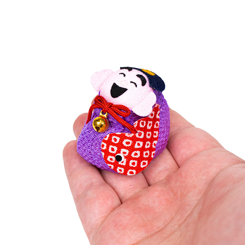Japanse Otedama Pop Chirimen Ebisu