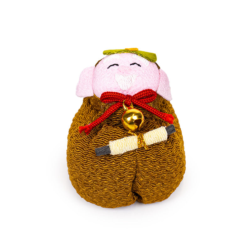 Japanse Otedama Pop Chirimen Jurojin